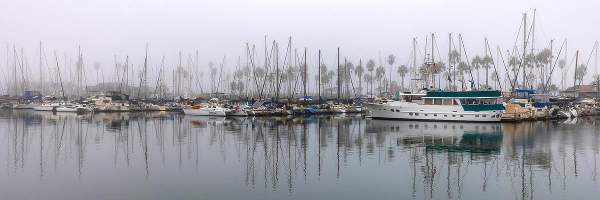 boat photography ventura during fog fine art prints