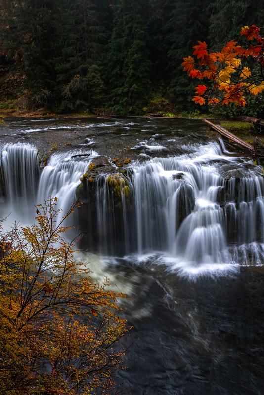 waterfall in the pacific northwest fine art photo